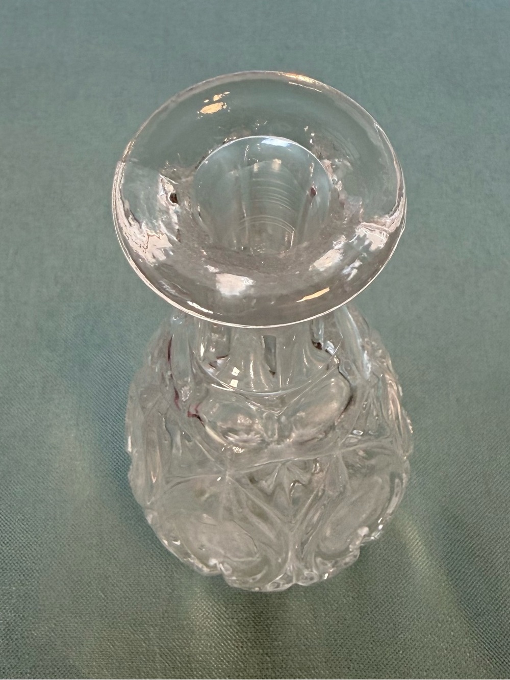 VTG ~ Princess House Crystal Decanter w/Stopper ~ circa 1970’s West Germany #776 - Picture 7 of 8